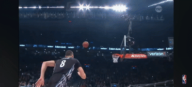 动图预警??近10年满分扣篮？麦克朗霸屏 拉文&戈登世纪大战