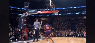 动图预警??近10年满分扣篮？麦克朗霸屏 拉文&戈登世纪大战