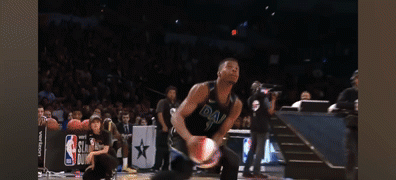 动图预警??近10年满分扣篮？麦克朗霸屏 拉文&戈登世纪大战