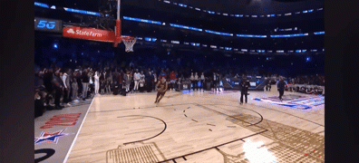 动图预警??近10年满分扣篮？麦克朗霸屏 拉文&戈登世纪大战