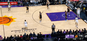 菜鸟丨卡斯尔15中10新高33分 “大方脑袋”科利尔15+13连中关键球