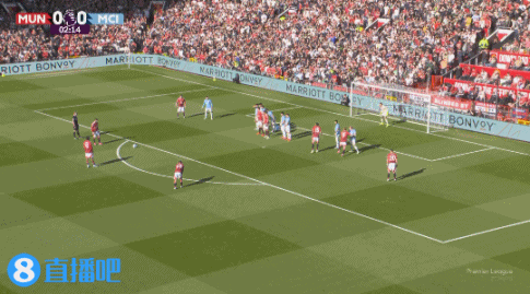 半场-曼联暂0-0曼城 加纳乔失良机两队各1次射正