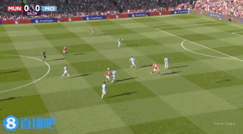 半场-曼联暂0-0曼城 加纳乔失良机两队各1次射正