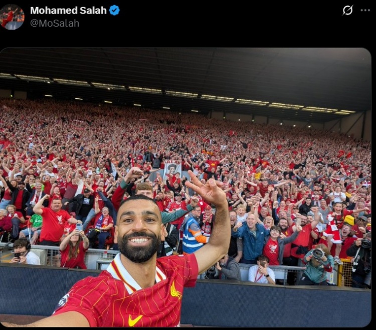 基恩怒喷：使用边缘人&萨拉赫与球迷自拍？红军夺冠后丢掉了风度